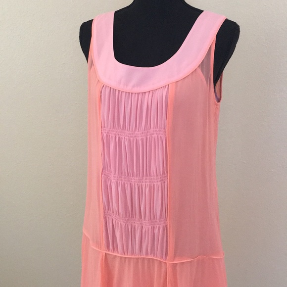 Sundance Silk Chiffon Overlay Dress - Picture 5 of 8